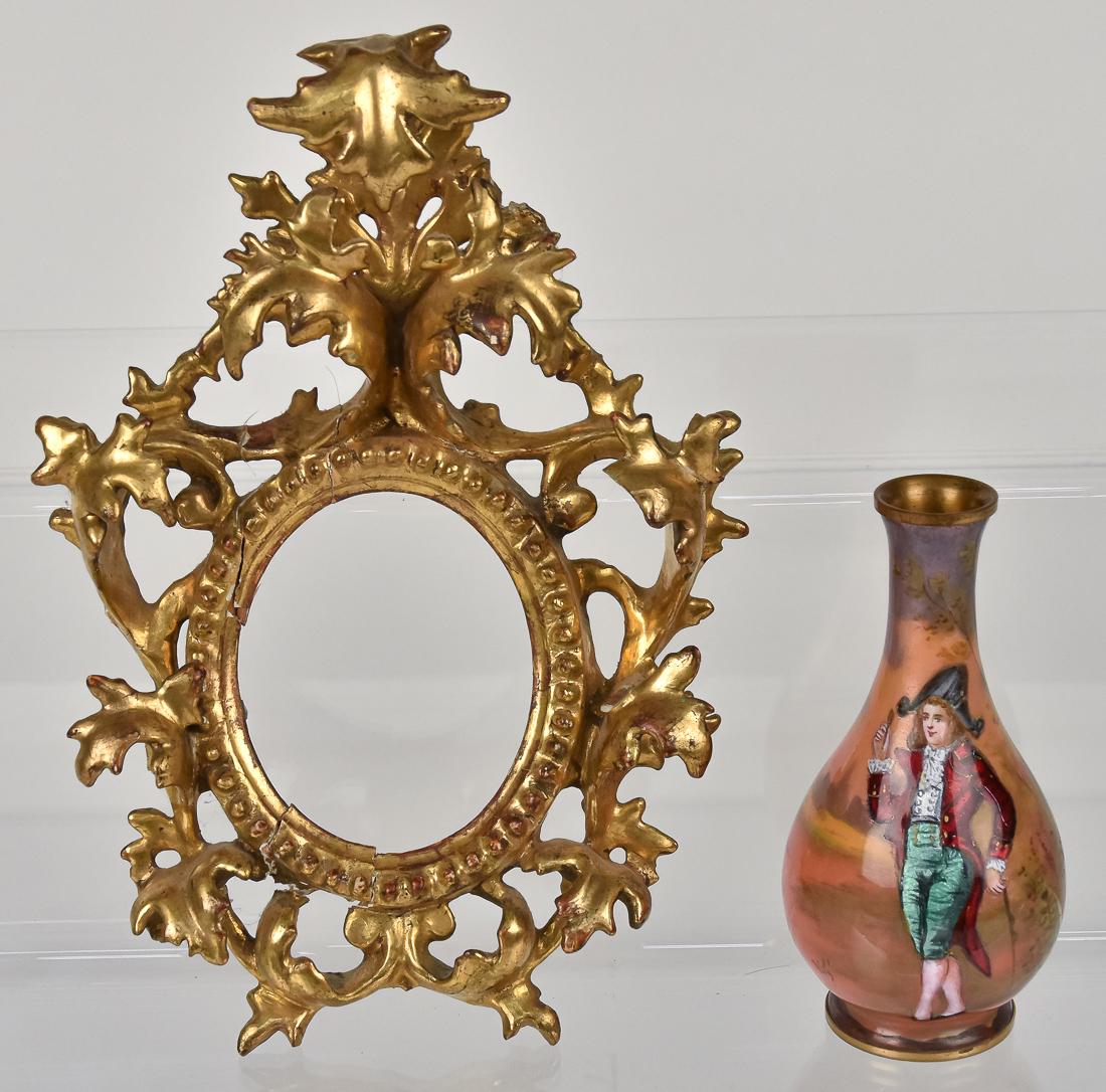 French Enameled Miniature Vase Plus (1 of 11)