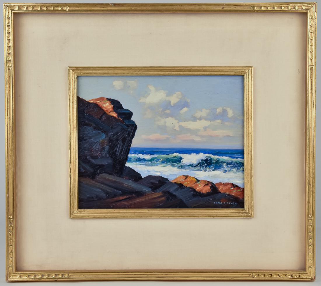 Francis Dixon  (NY, CA) Oil Painting (1 of 7)