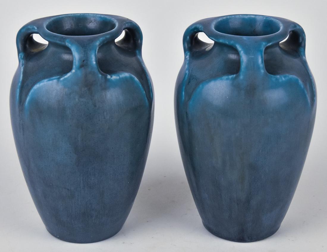 For Auction Pair Rookwood Arts Crafts Vases 81 On Jan 05