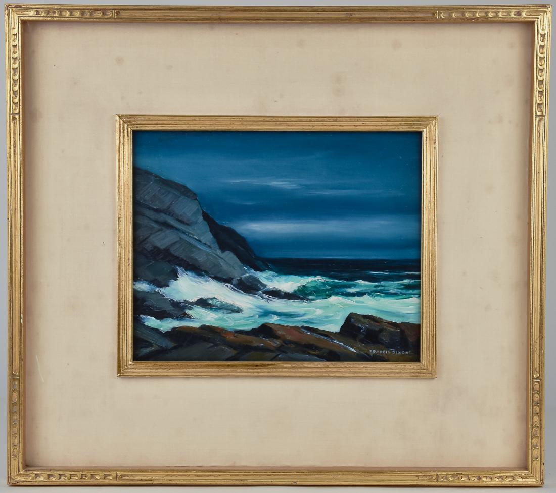 Francis Dixon (NY/CA) Oil Painting (1 of 5)