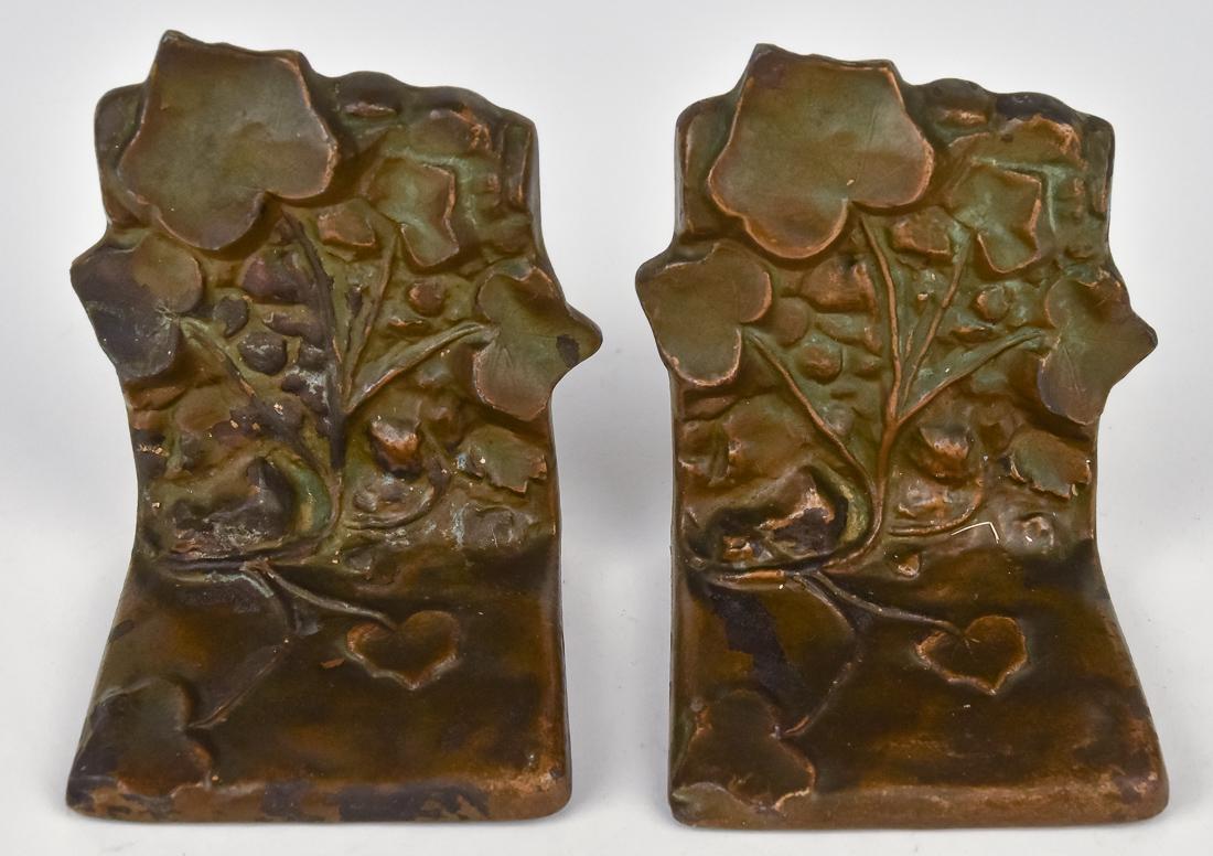 Bronze Bookends Signed McCelland Barclay (1 of 6)