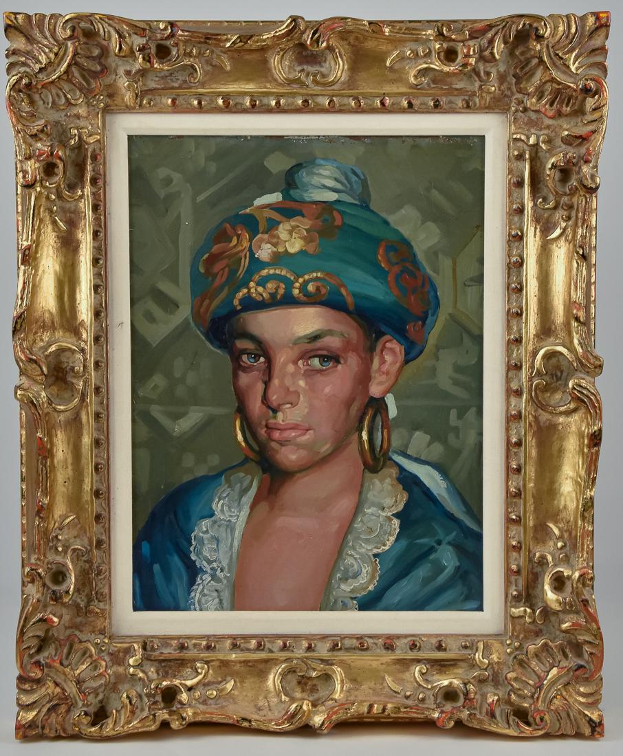 Oil Portrait of Balinese Youth (1 of 5)