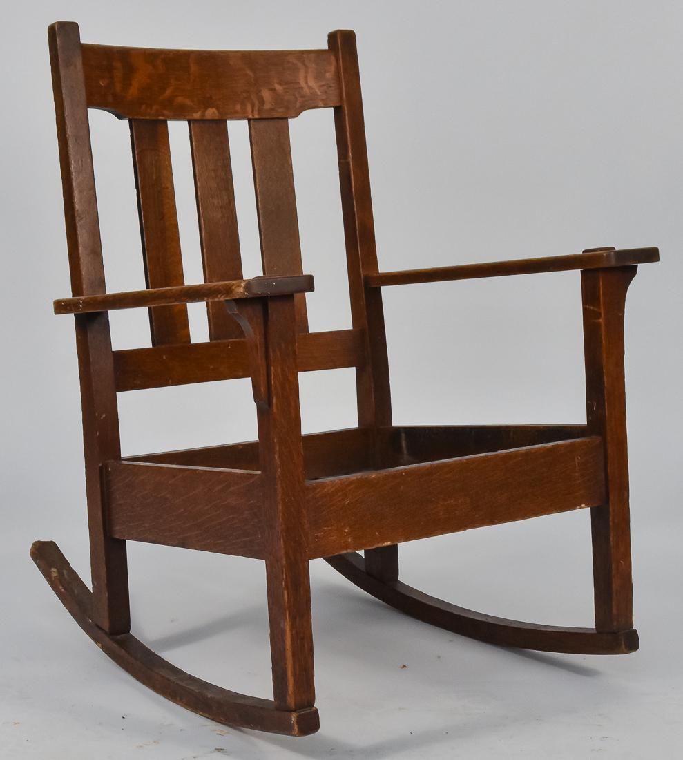 Stickley Brothers Arm Rocker (1 of 10)
