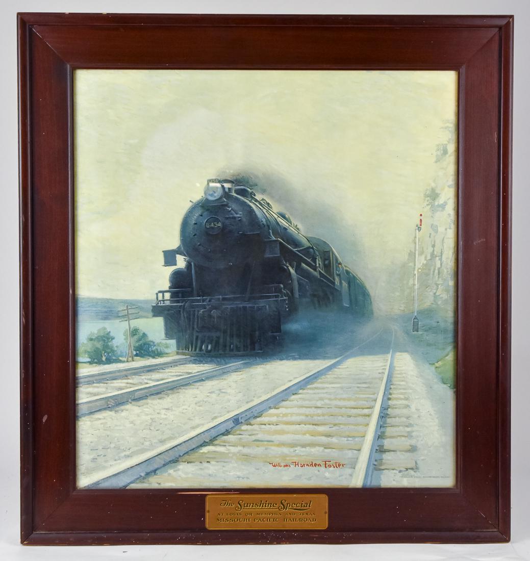 Missouri Pacific RR Chromolithograph by W.H.Foster (1 of 7)