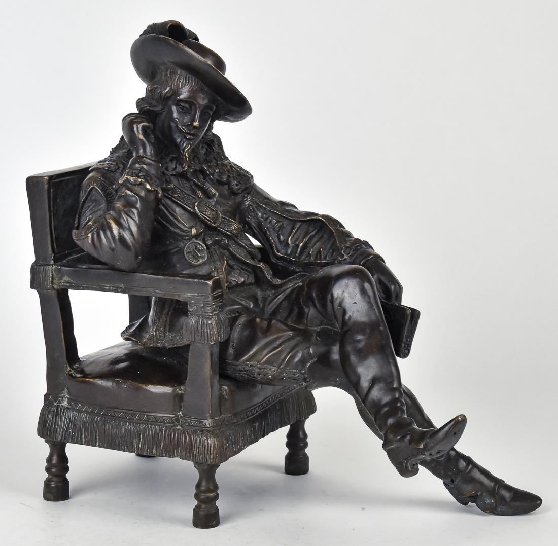 Bronze of 17th Century Cavalier (1 of 11)