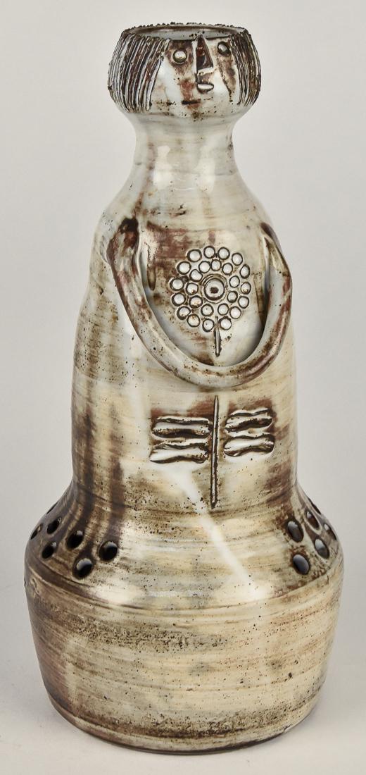 Mid Century Modern Ceramic Vessel by Jacques Pouchain (1 of 7)