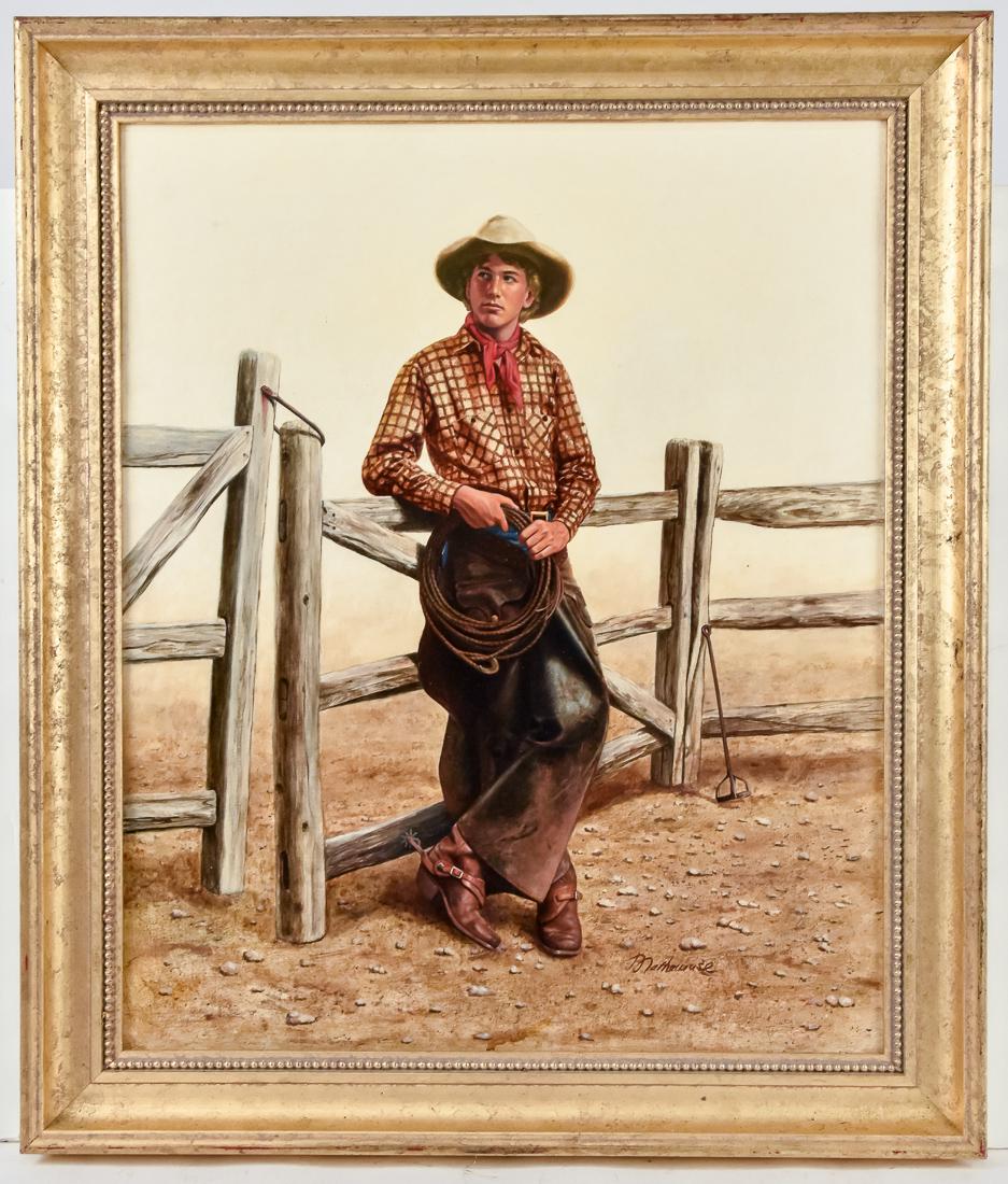 James L. Mathewuse Western Painting (1 of 6)