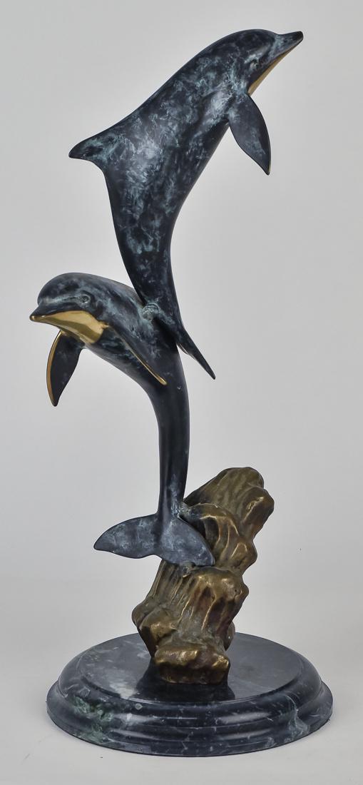 SPI Bronze Dolphins Sculpture (1 of 9)
