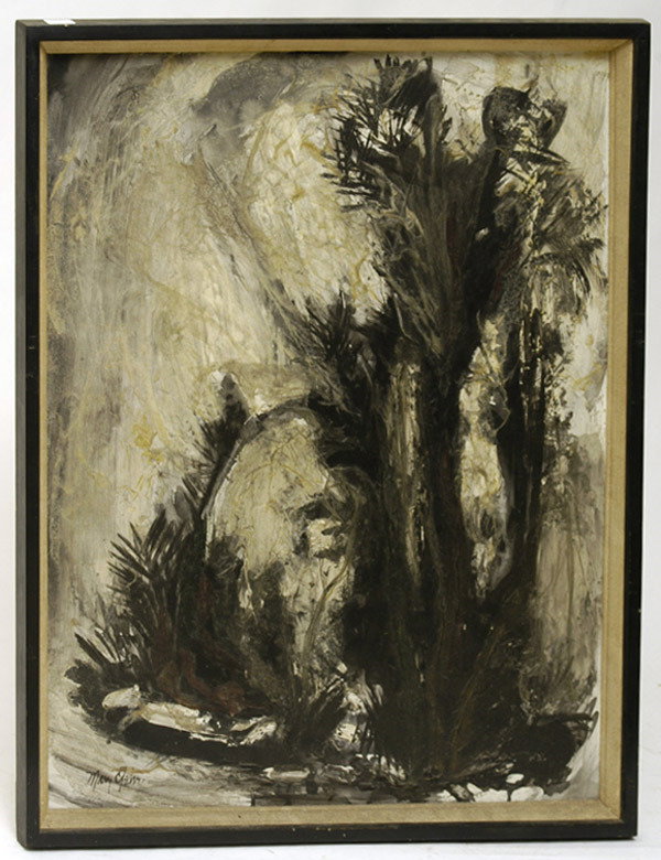 Mary Gehr (Chicago, IL) Collage-Painting