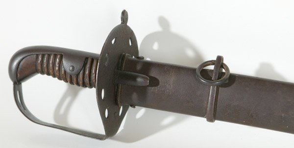 EARLY GERMAN SWORD & SCABBARD - 2