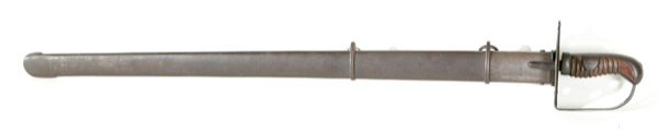 EARLY GERMAN SWORD & SCABBARD - 3