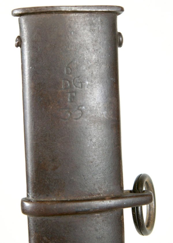 EARLY GERMAN SWORD & SCABBARD - 4