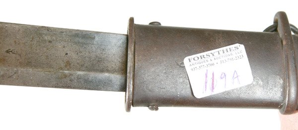 EARLY GERMAN SWORD & SCABBARD - 8