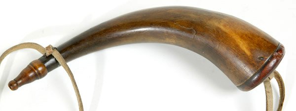 EARLY POWDER HORN - 2