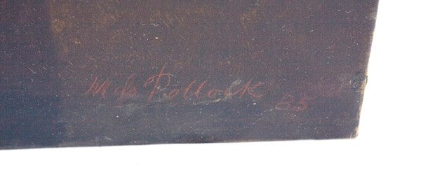 TWO PORTRAIT PAINTINGS OF MR. & MRS. POLLOCK - 10