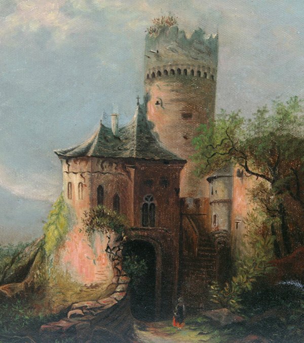 19TH CENTURY LANDSCAPE OIL PAINTING - 2