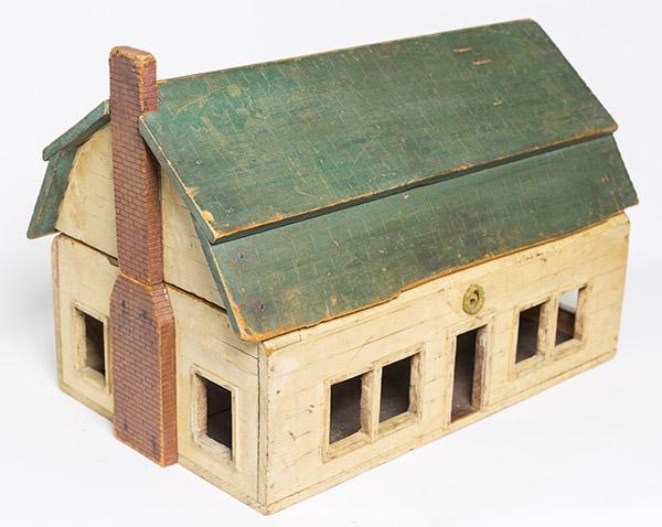 Early Wooden Doll House (1 of 14)