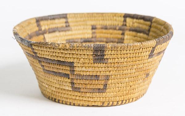 Decorated Papago Native American Basket (1 of 5)