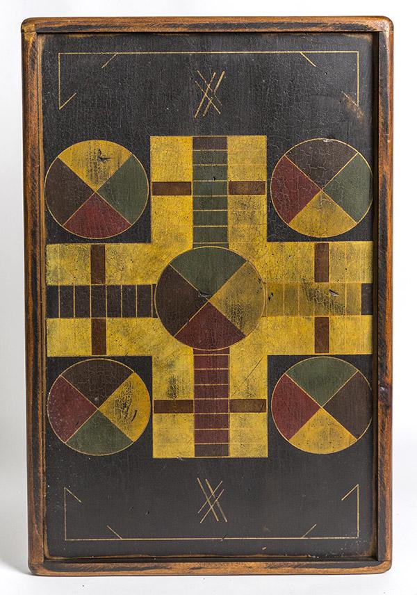 Contemporary Folk Art Game Board (1 of 9)