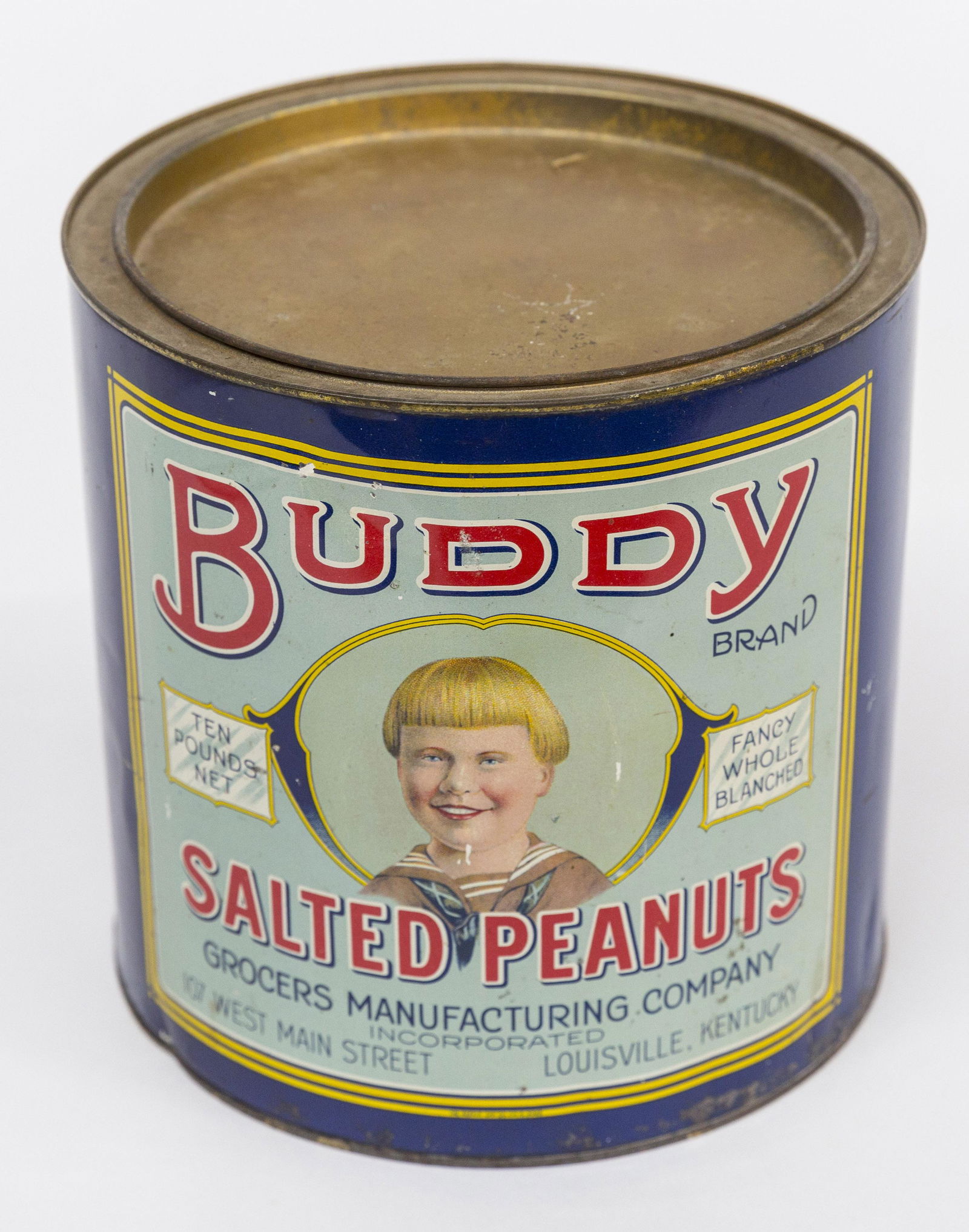 Buddy Brand Salted Peanuts Tin (1 of 5)