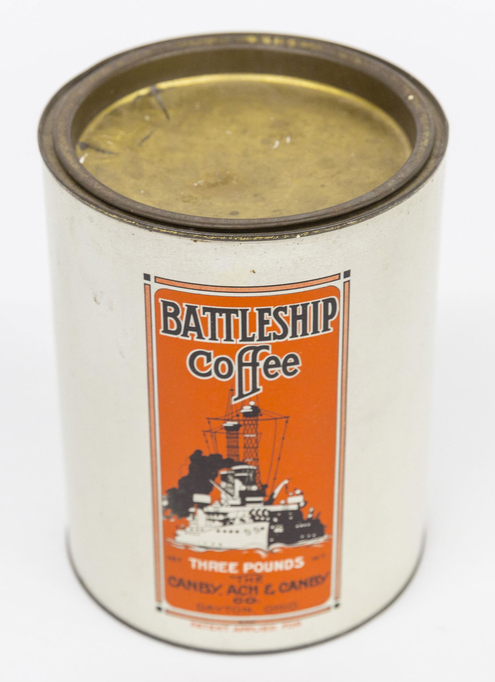 Battleship Coffee Tin Can (1 of 5)