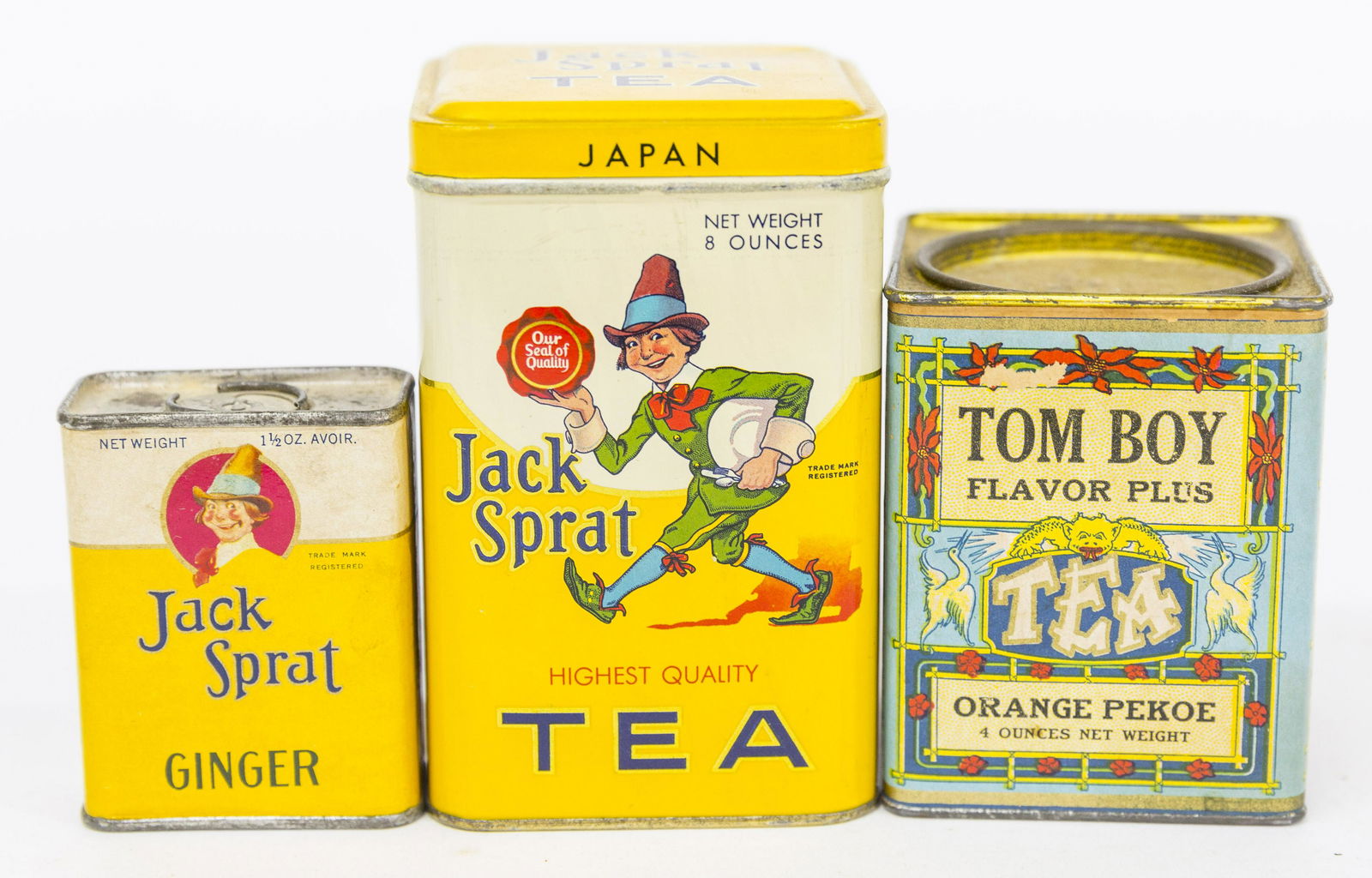 Jack Sprat & Tom Boy Tea Tins Plus (1 of 4)