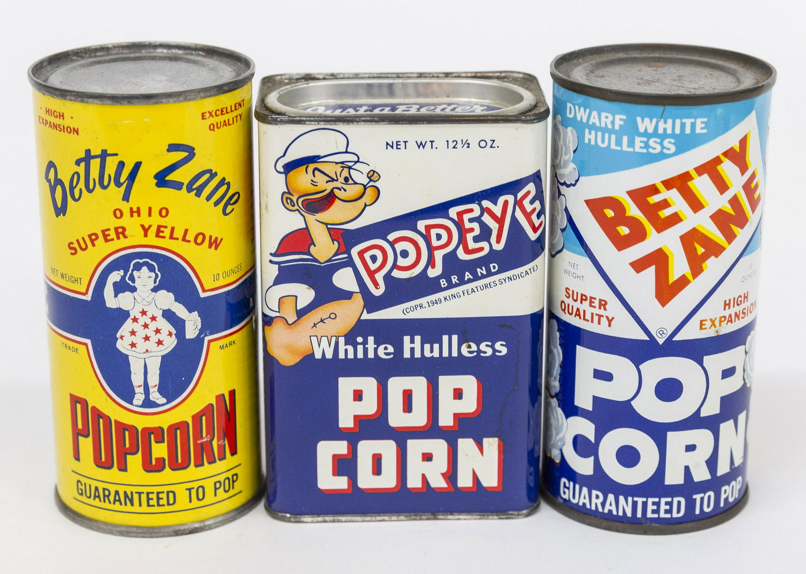 Three Pop Corn Tins (1 of 5)