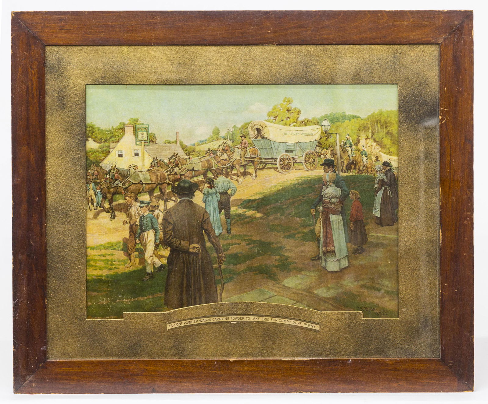 Du Pont Powder Advertising Sign (1 of 7)