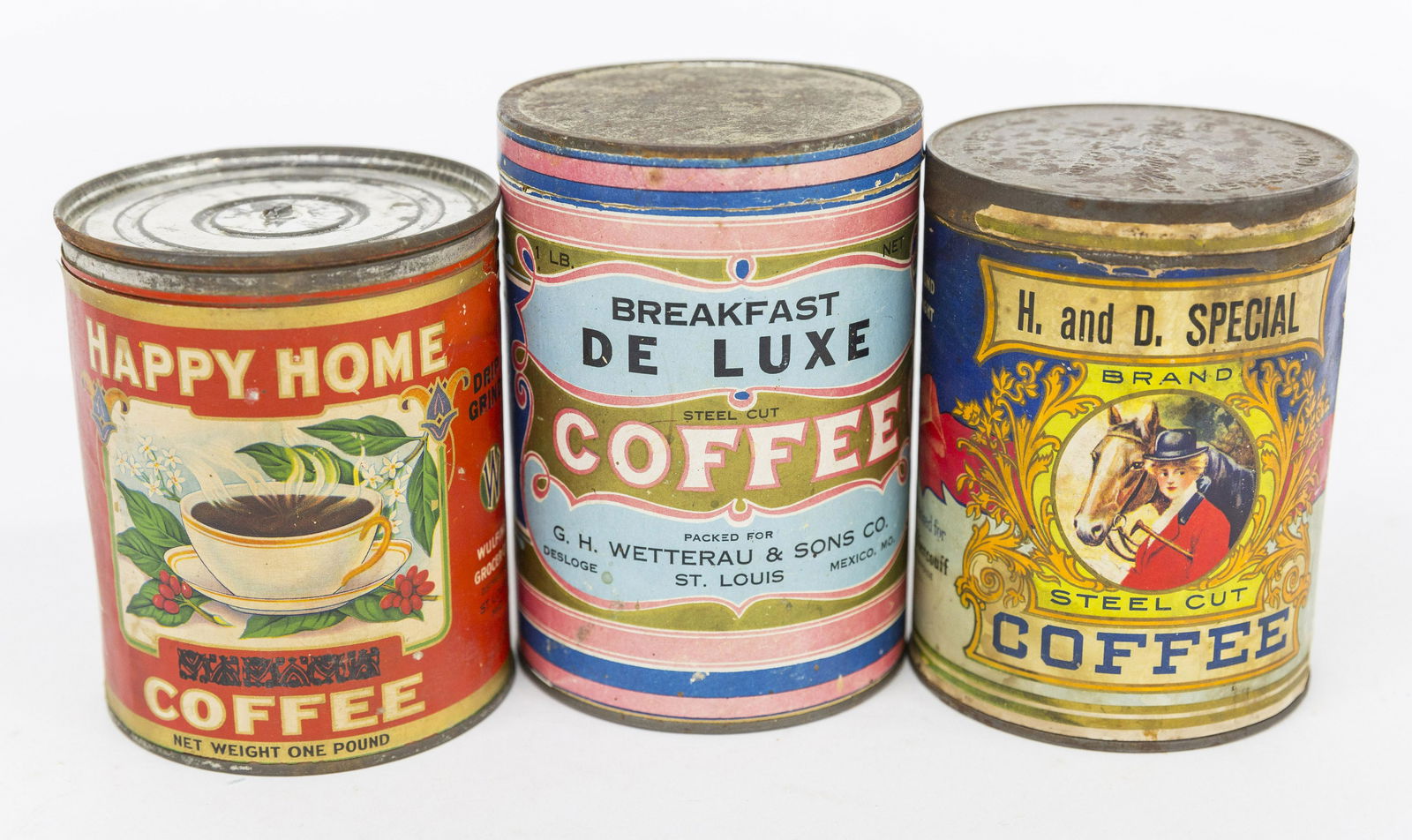 Three Midwestern Coffee Tin Cans (1 of 5)