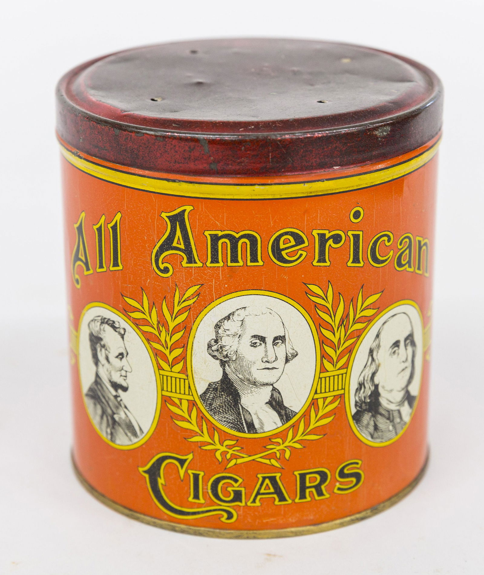 All American Cigars Tin Can (1 of 4)