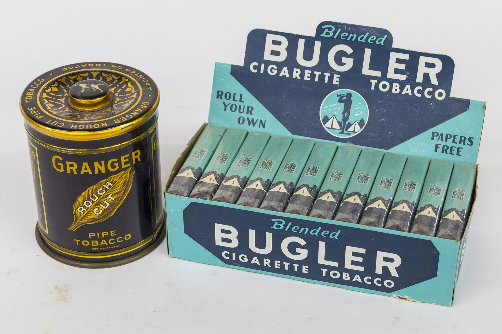 Bugler Display Box & Granger Tobacco Tin (1 of 6)
