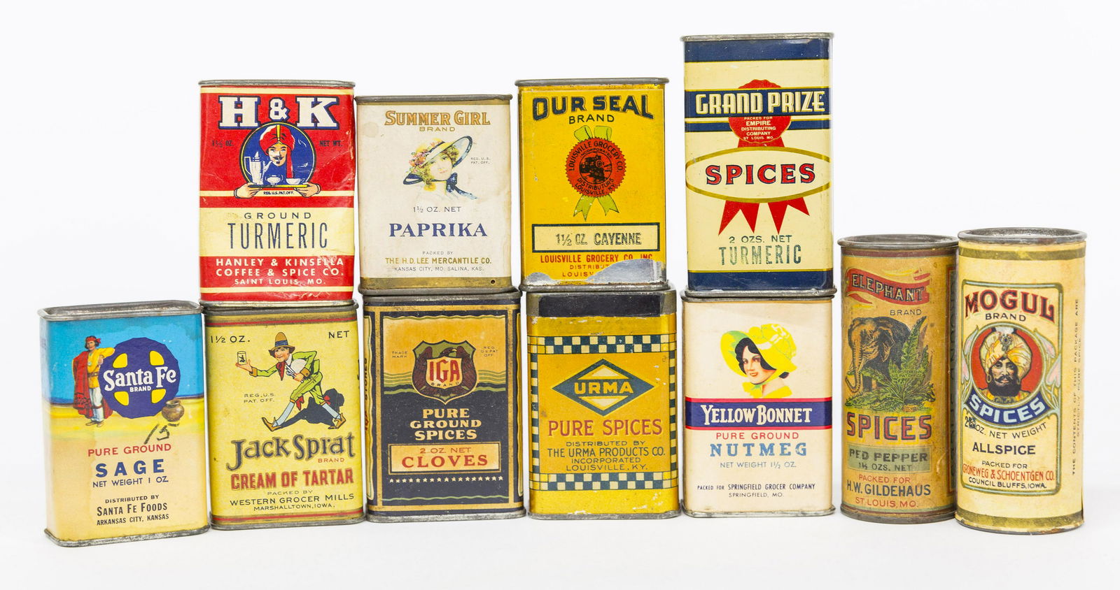 Eleven Spice Tins (1 of 3)