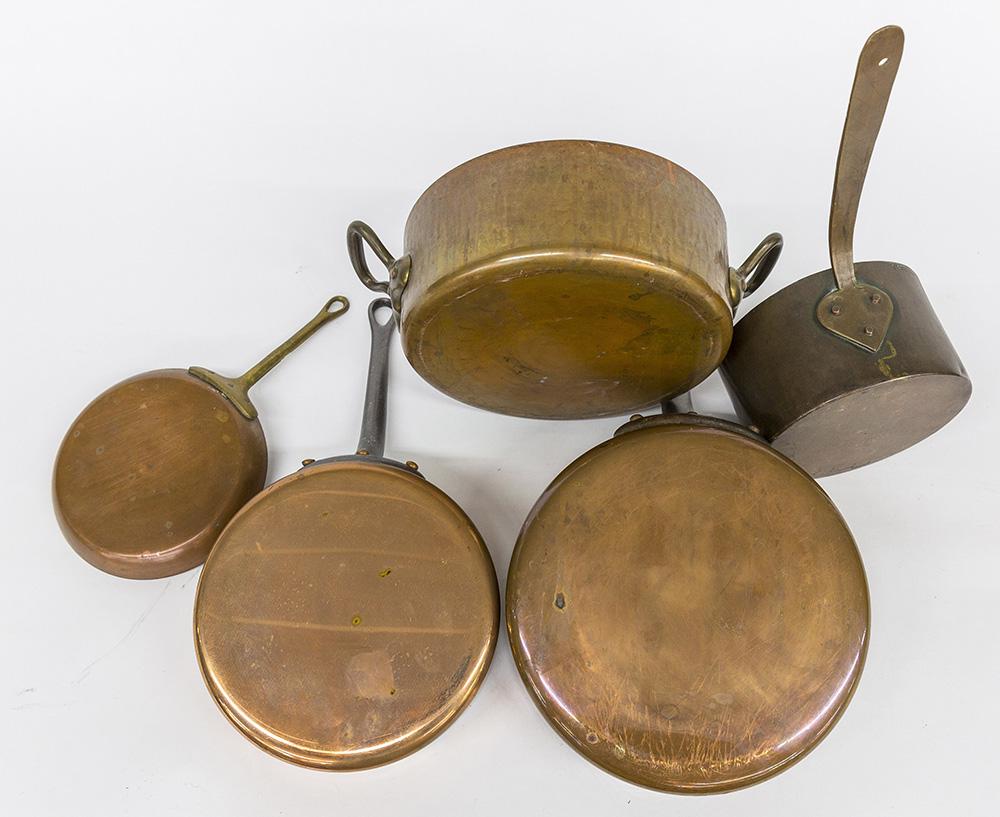 Five Copper Pans (1 of 9)