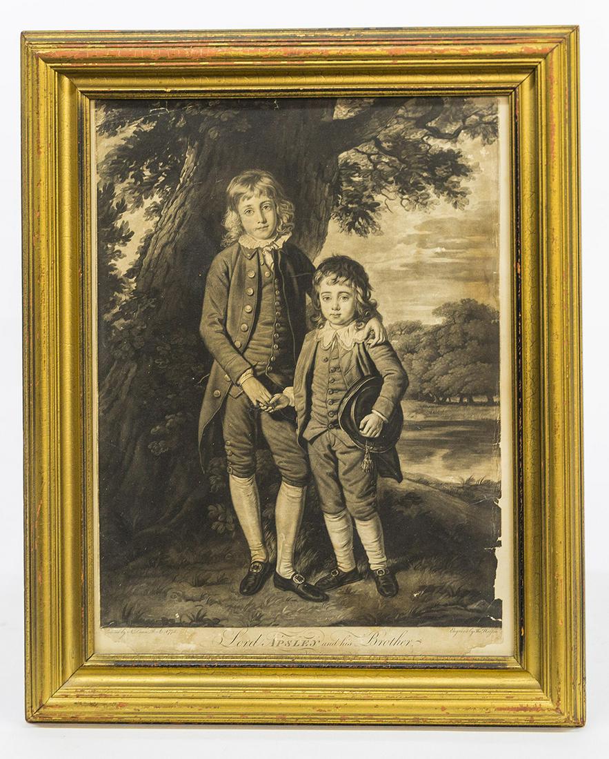 Lord Apsley and his Brother Engraving by Dance (1 of 8)
