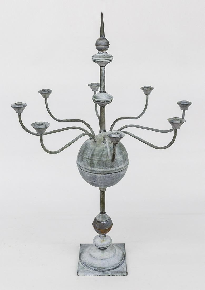 Large Zinc Candelabra (1 of 9)