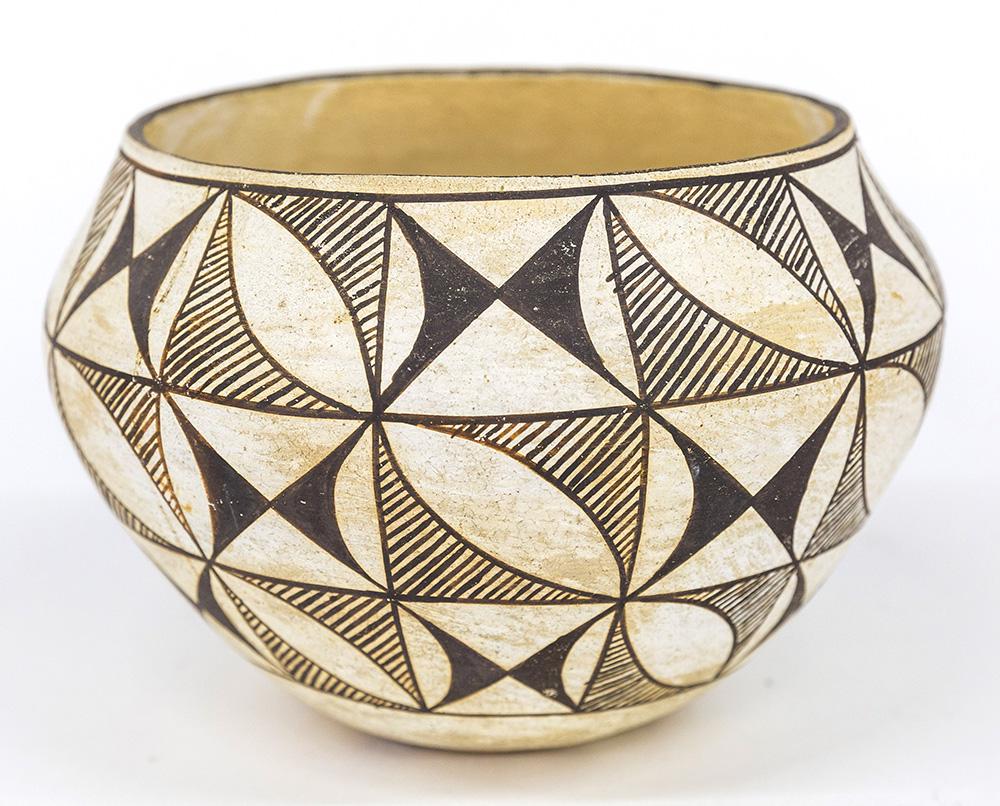 Acoma Pottery Polychrome Olla (1 of 8)