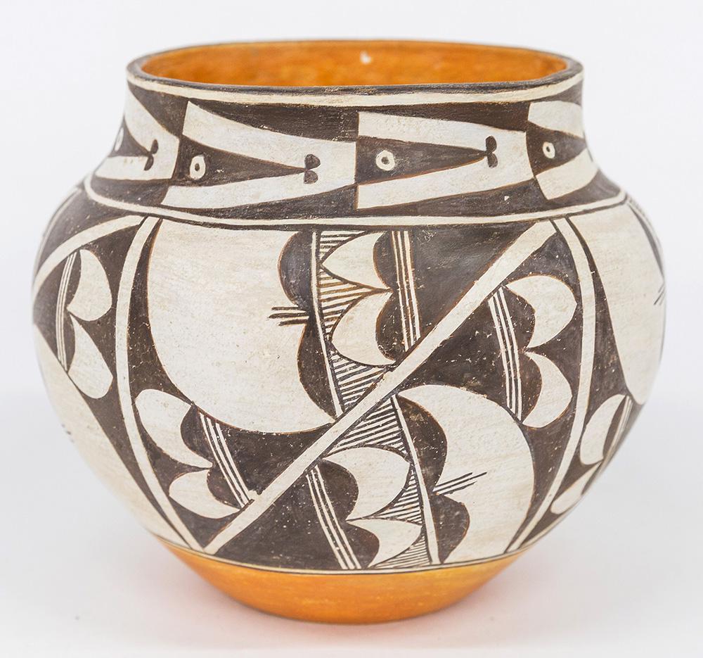 Acoma Pottery Polychrome Olla (1 of 6)