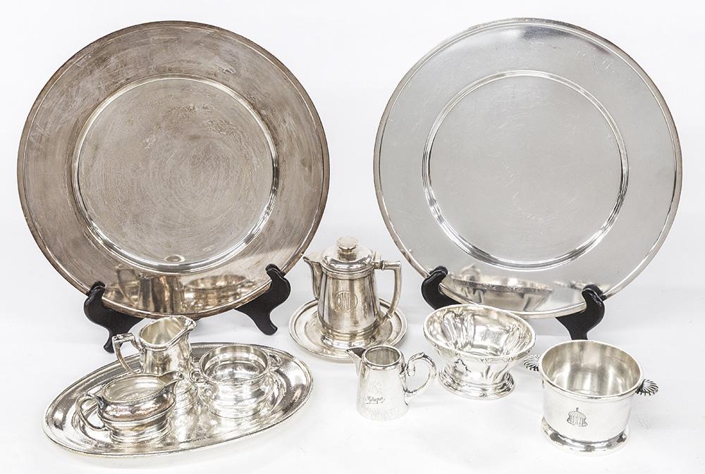Lot of Hotel Silver Plate (1 of 8)