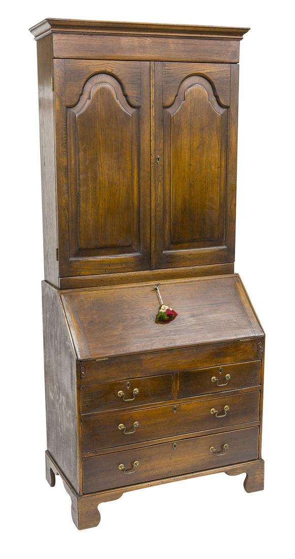 Chippendale Style Secretary Desk (1 of 20)