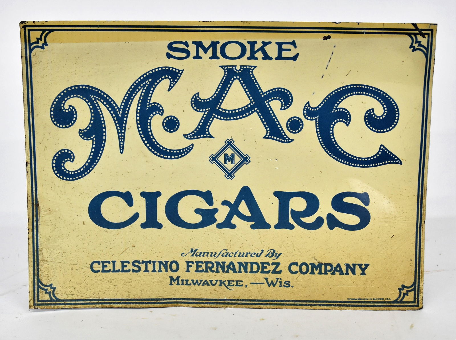 Mac Cigar Sign