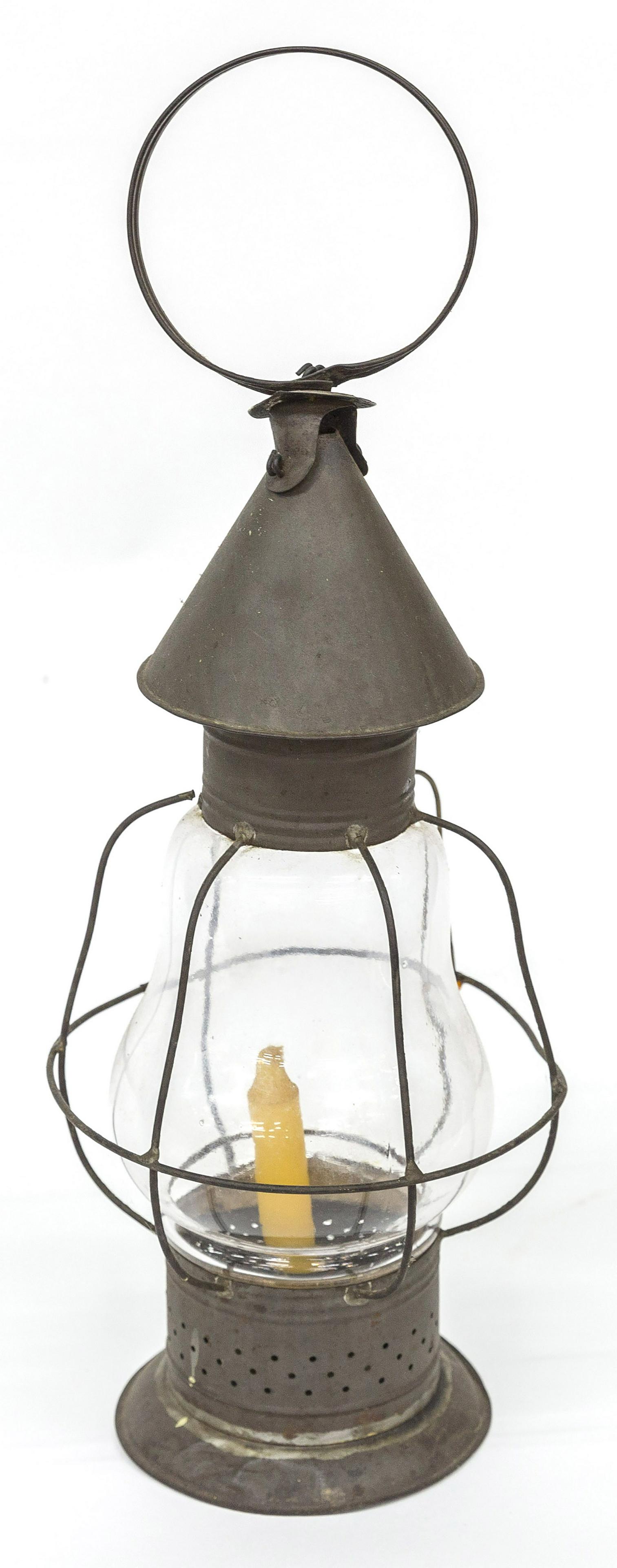 Early Tin Candle Lantern (1 of 7)