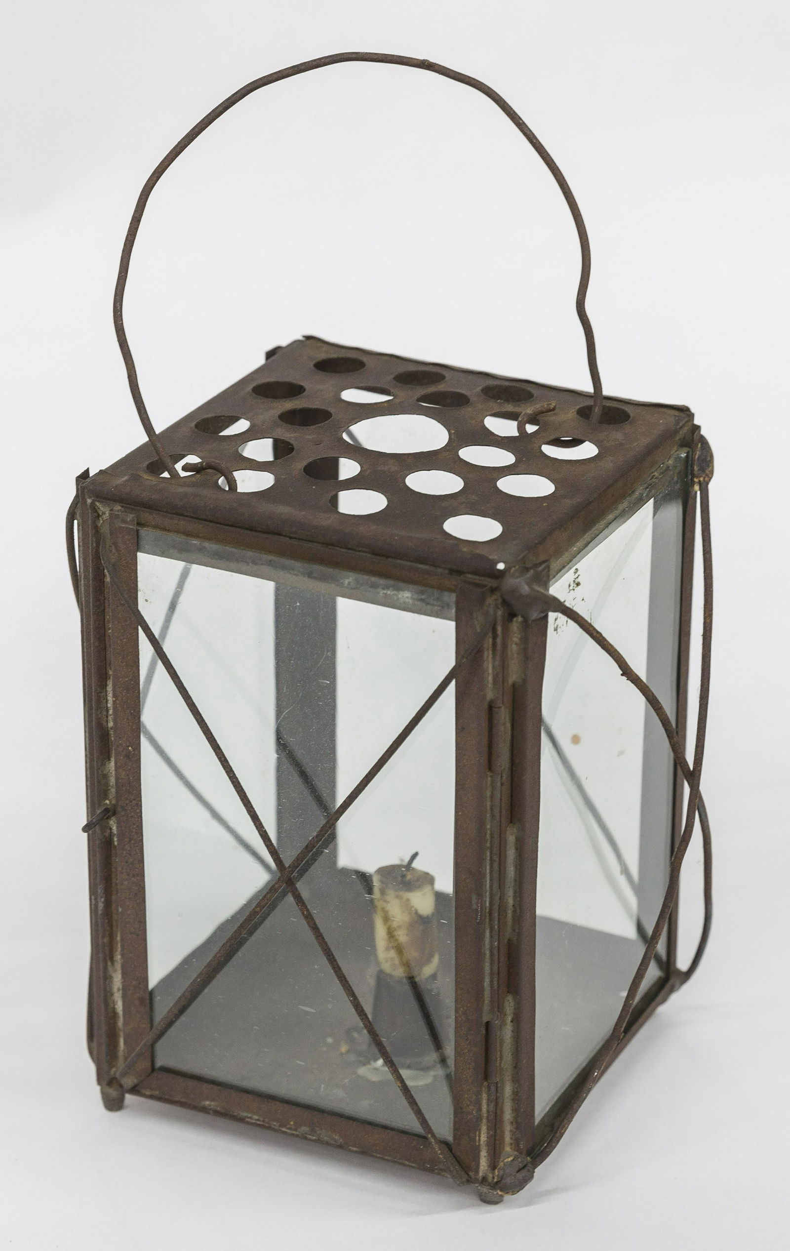 Early Tin Candle Lantern (1 of 6)
