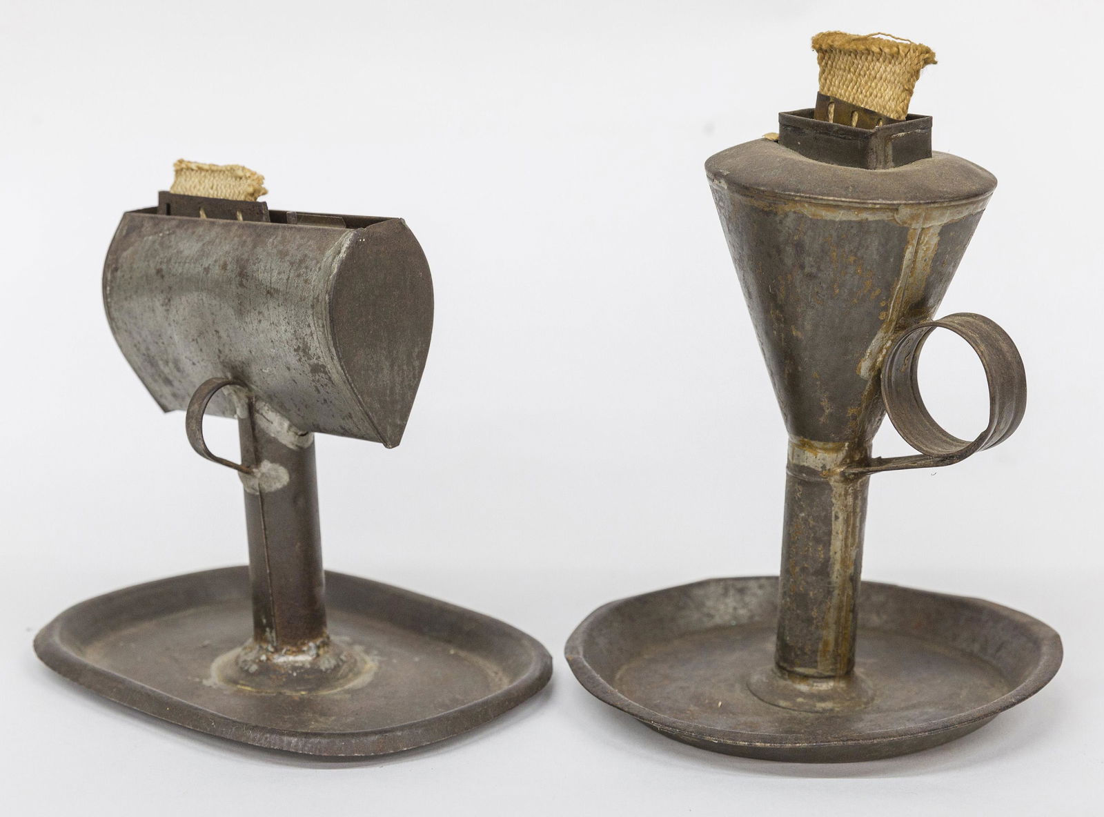 Two Early Kerosene Lamps (1 of 8)
