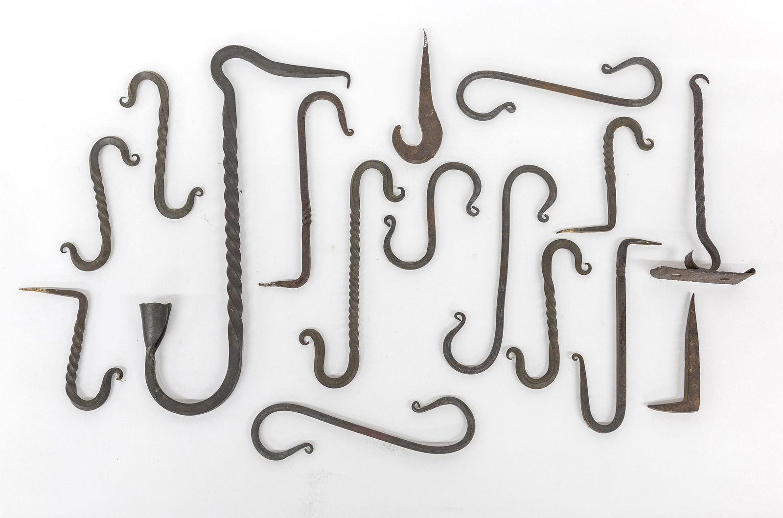 Early Wrought Iron Hangers (1 of 4)