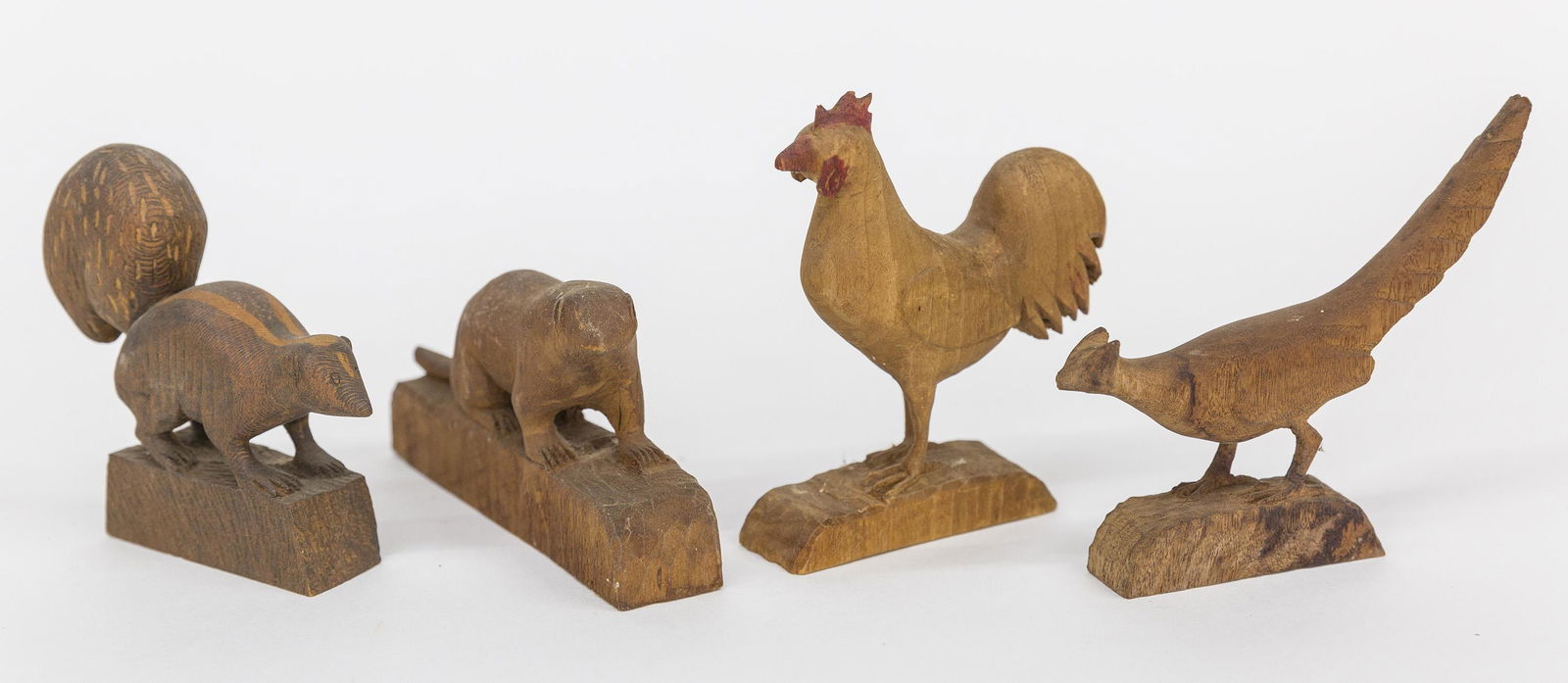 Folk Art Carved Animals (1 of 6)