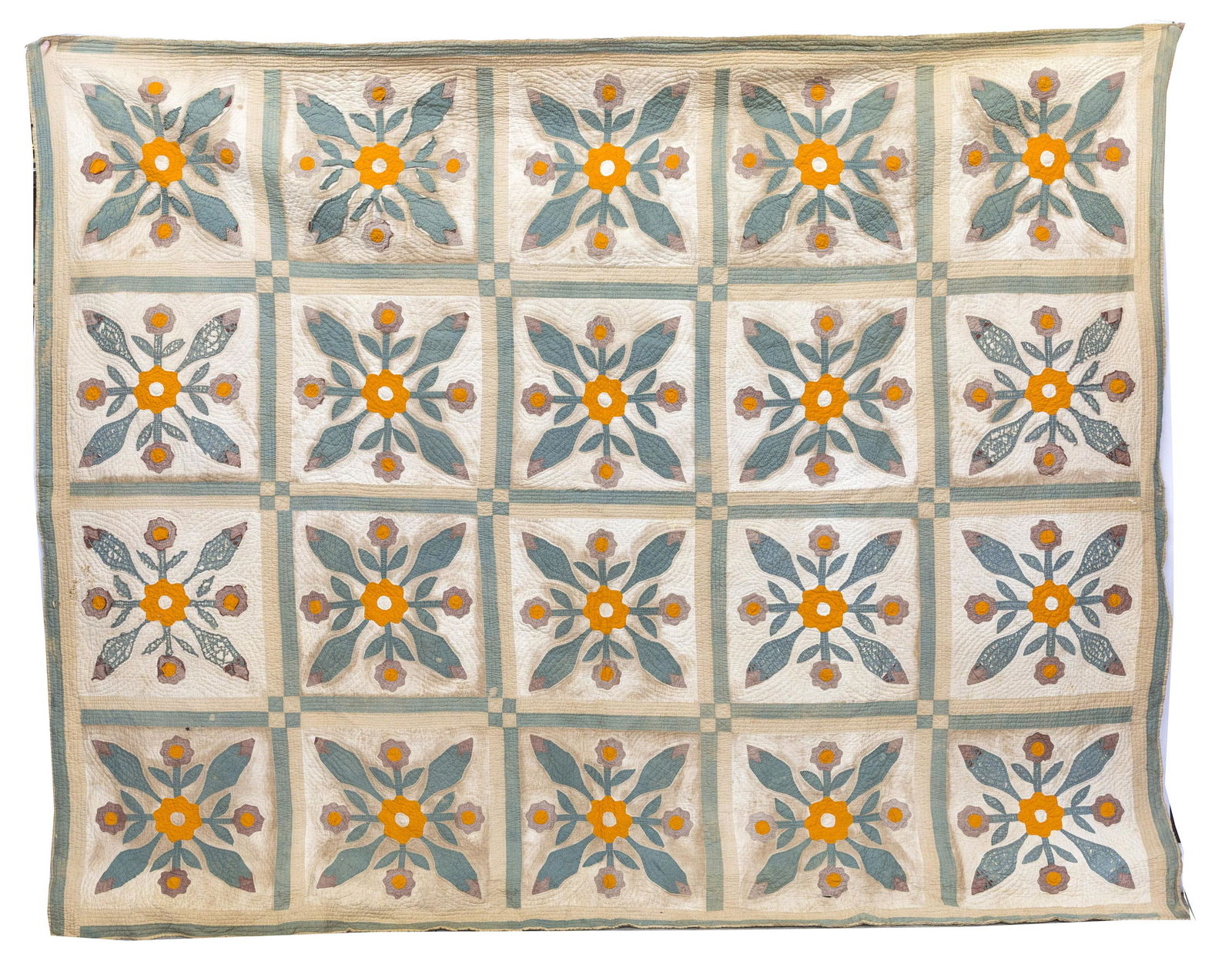 Early Appliqued Quilt (1 of 7)