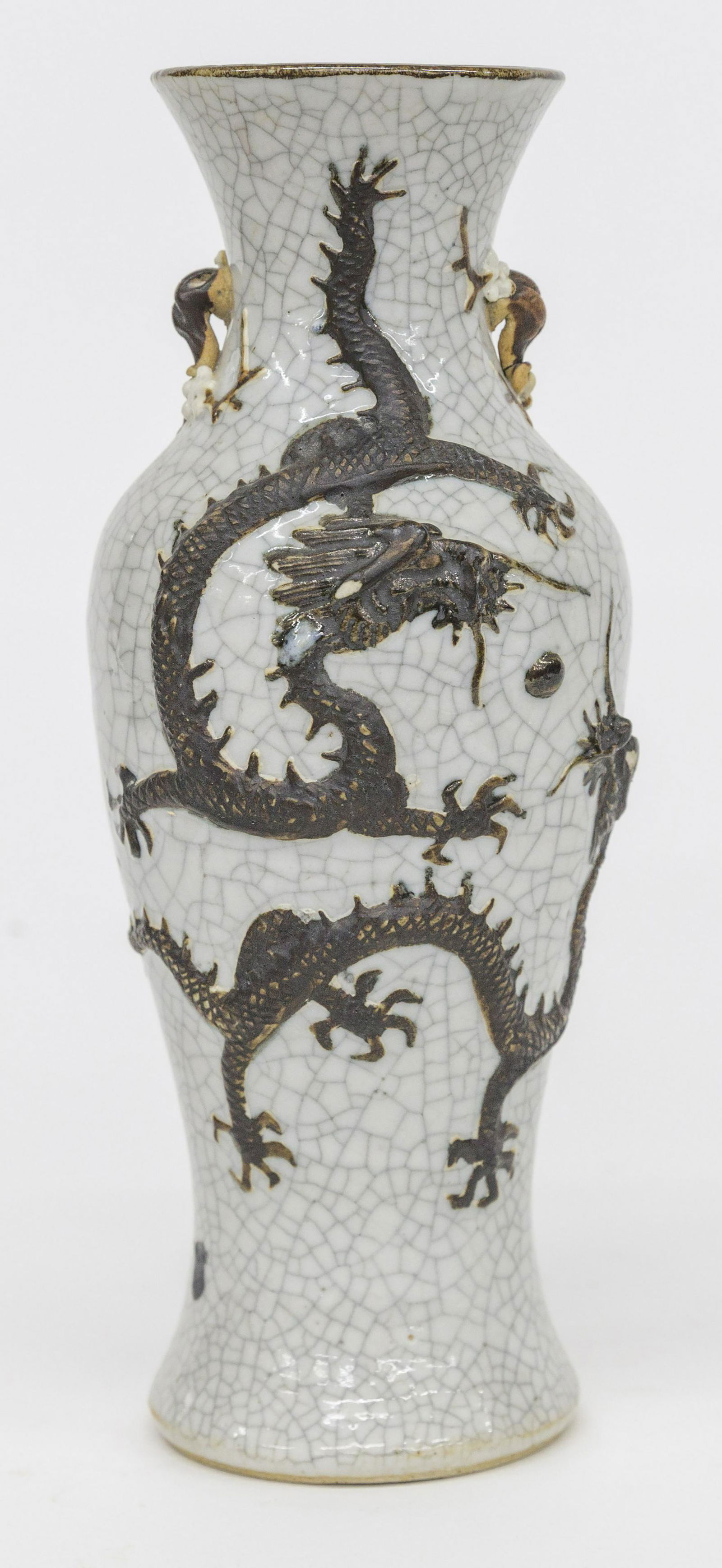Chinese Ge Glaze Nanking Porcelain Vase (1 of 6)