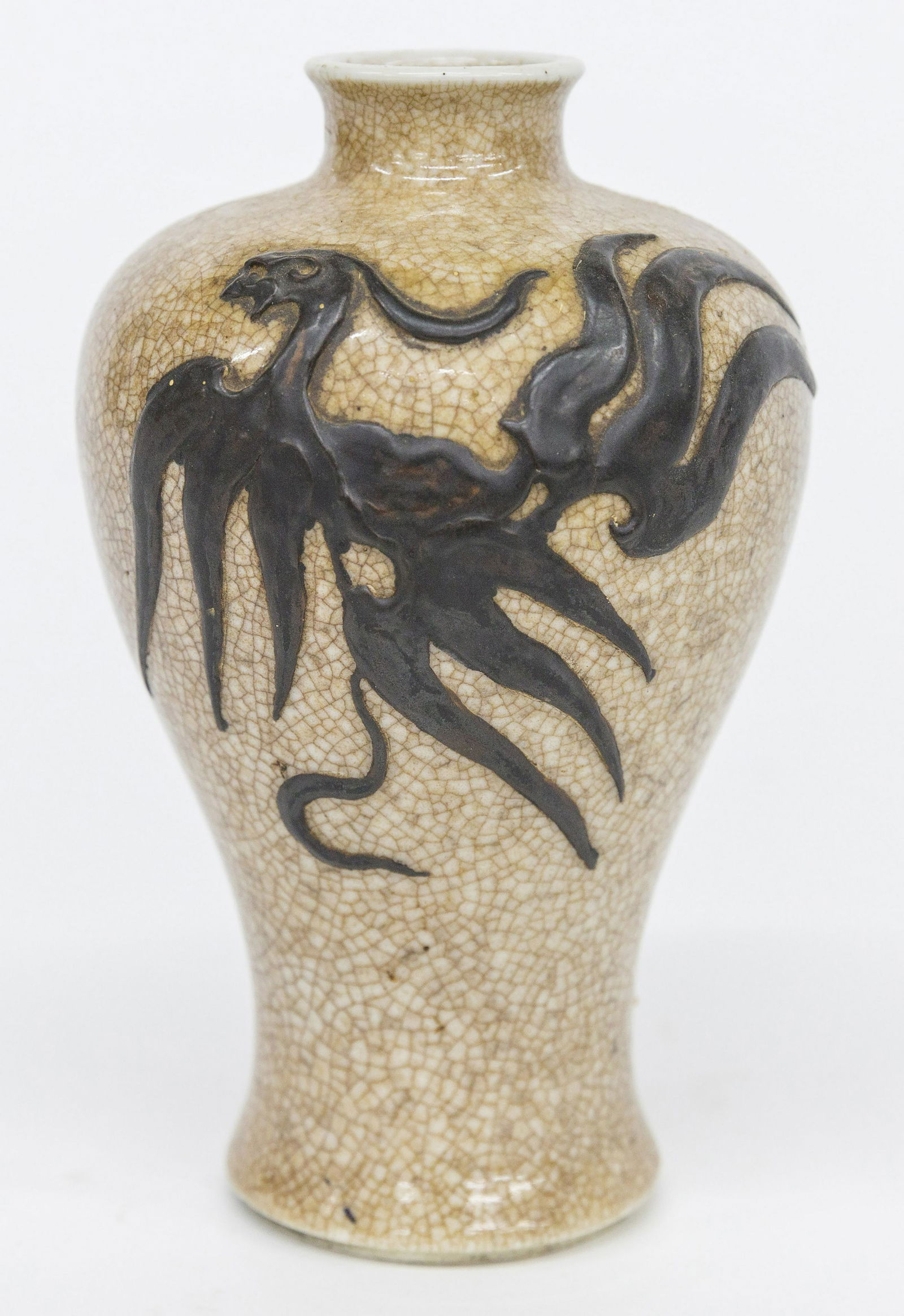 Chinese Ge Glaze Nanking  Porcelain Vase (1 of 5)