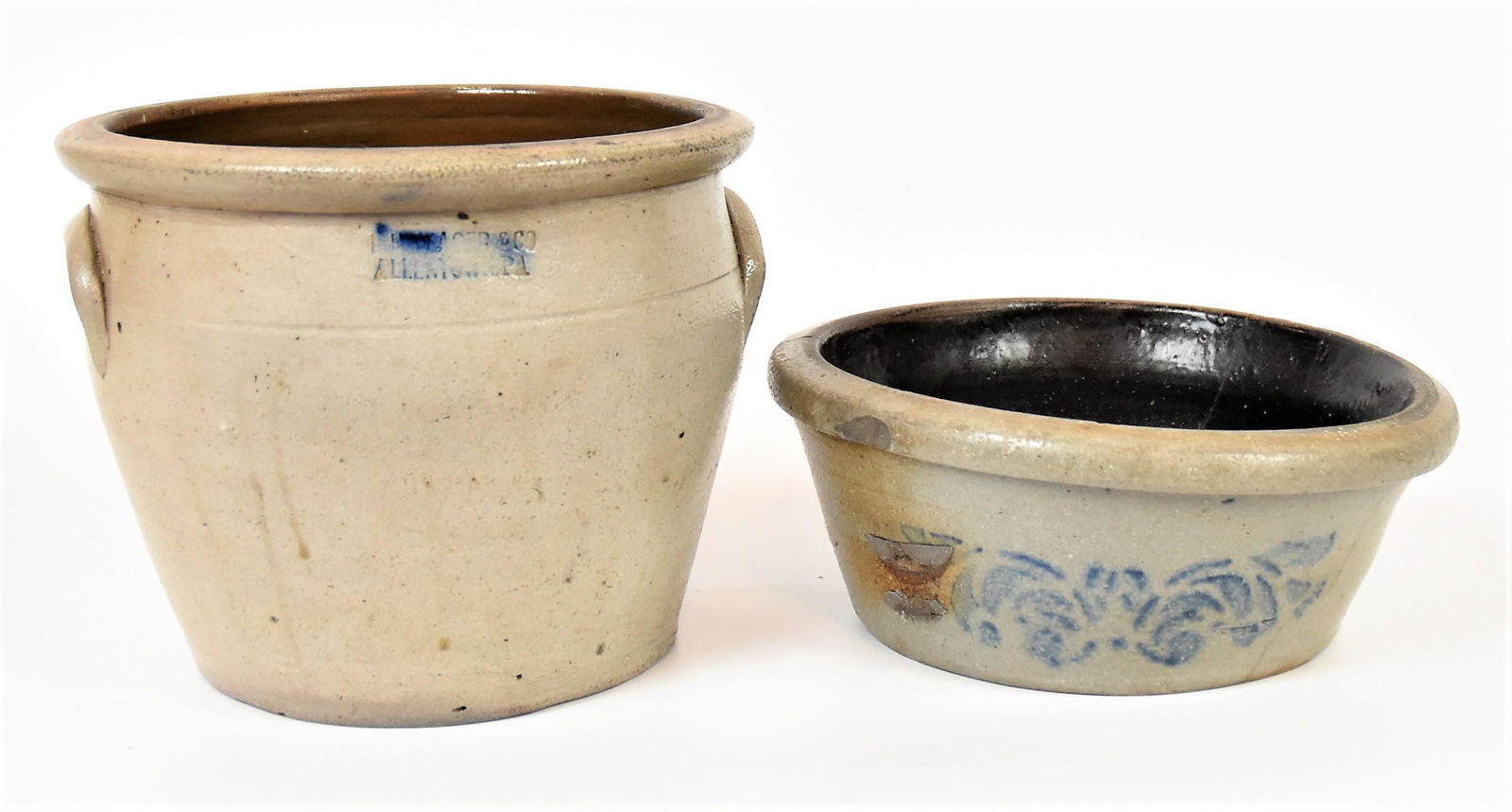 Two Pieces Decorated Stoneware (1 of 13)