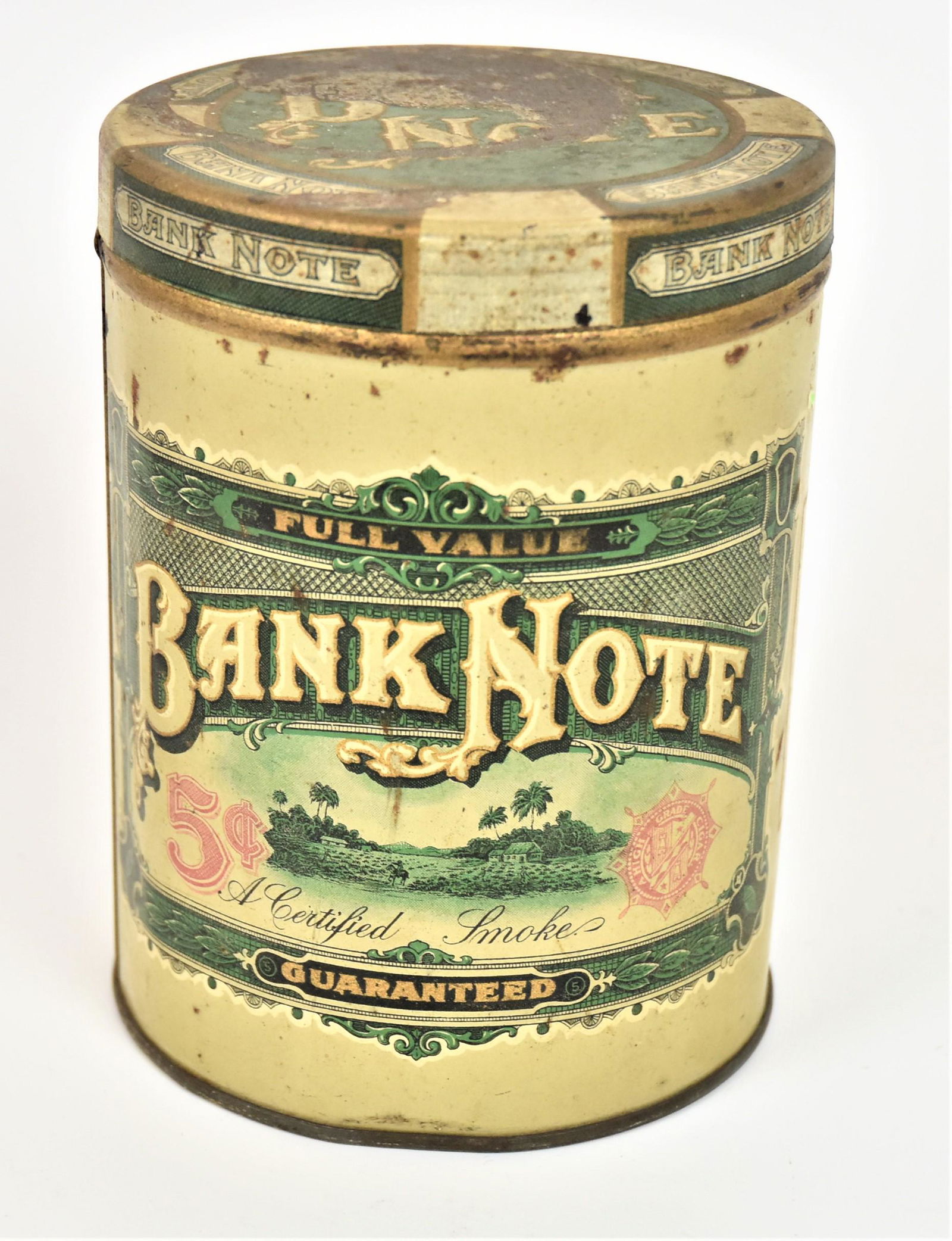 Bank Note Tobacco Tin (1 of 6)